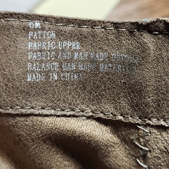 Charming Charlie Ruched Faux Suede Peep-Toe Block Heel Taupe Booties, 6M NWOT - Picture 9 of 11